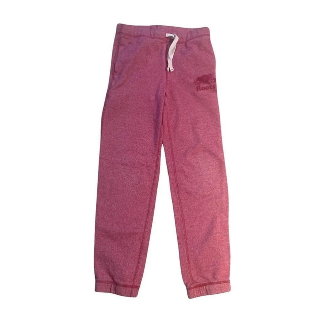 Roots Pink Pepper Classic Sweatpants, size 10